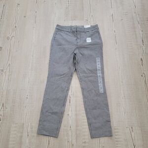 Old Navy Pixie High-waisted Ankle Pants - Houndstooth Size 8 Business Casual